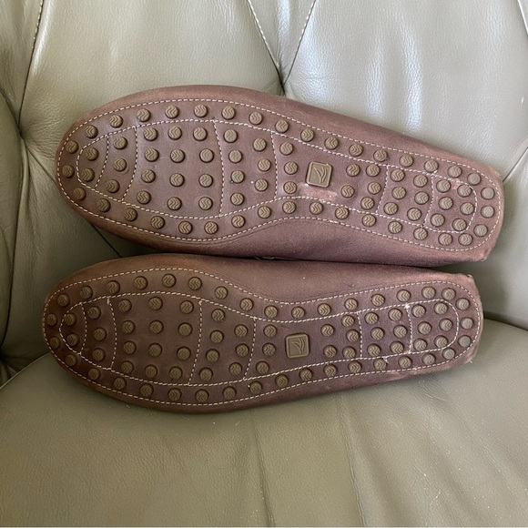 Sperry Hamilton 1 Eye Drivers Shoes Brown Leather STS10625 Men’s Size 12 - Picture 6 of 8